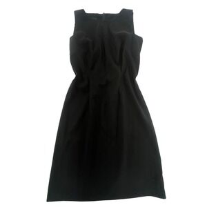 ALYX Petite‎ Women's Black Sleeveless Sheath Dress Career Cocktail Party 2P
